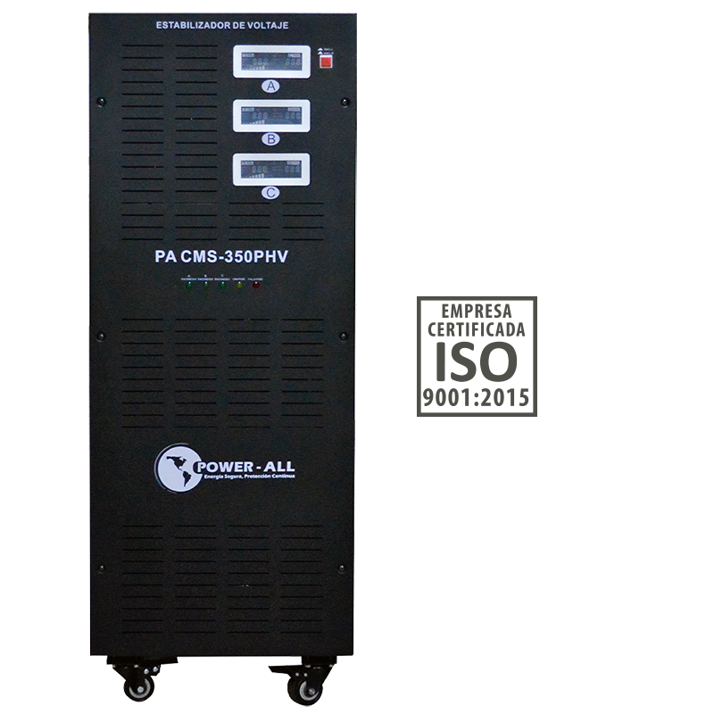 ESTABILIZADOR DE VOLTAJE COMERCIAL PA CMS 10 A 30 KVA, HV 30 A 50KVA - Imagen 2