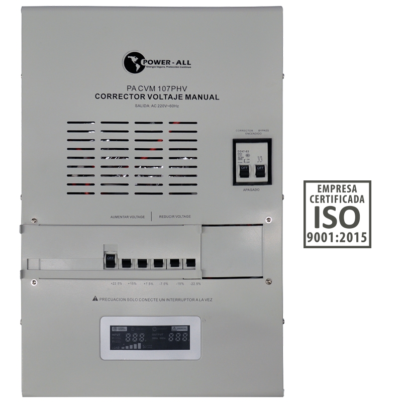CORRECTOR DE VOLTAJE MANUAL PA-CVM