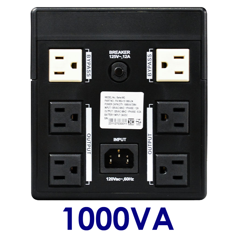 MG+15 - 650 - 3000VA - Imagen 3