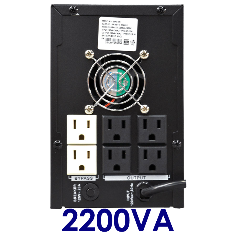 MG+15 - 650 - 3000VA - Imagen 4